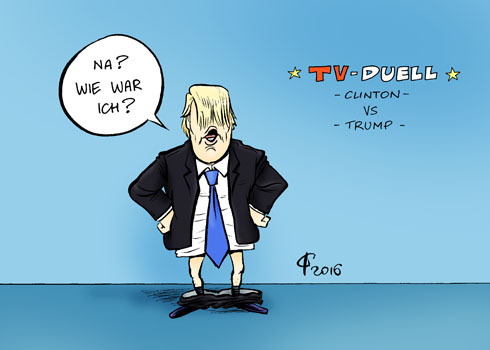 TV-Duell  Paolo Calleri