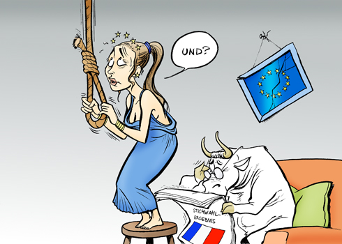 Frankreich-Stichwahl  Paolo Calleri