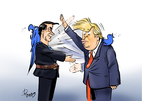 Trump-Bolsonaro-Treffen  Paolo Calleri