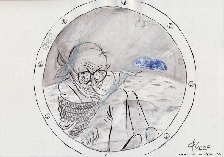 Bald erster Deutscher auf dem Mond?  Paolo Calleri